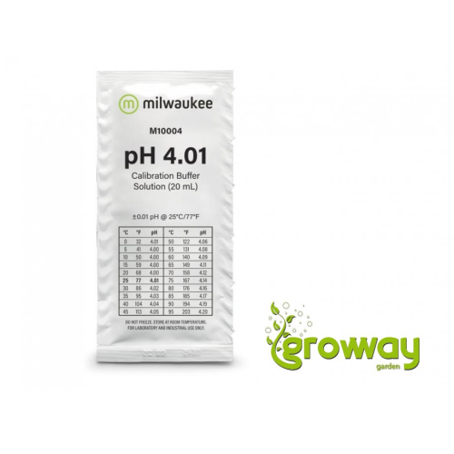 Milwaukee kalibrační roztok pH 4,01 20 ml