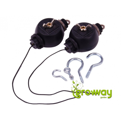 GROW Závěsný systém Easy Rolls, nosnost 10kg, délka 110cm, 1ks/bal.