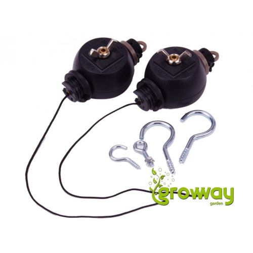GROW Závěsný systém Easy Rolls, nosnost 10kg, délka 110cm, 1ks/bal.