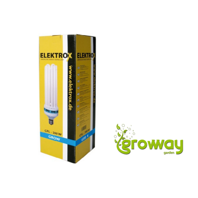 Úsporná CFL lampa ELEKTROX 200W, na růst