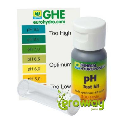 General Hydroponic pH test kit