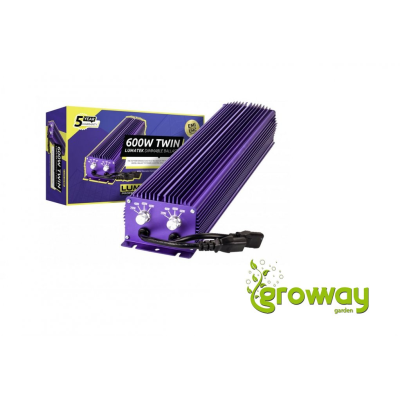 Elektronický předřadník Lumatek TWIN 600W, 230V se čtyřpolohovou regulací