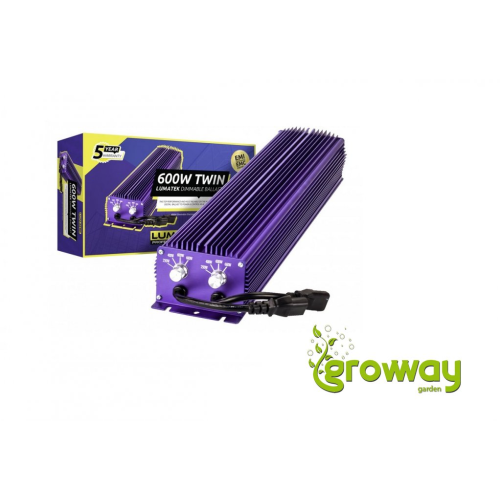 Elektronický předřadník Lumatek TWIN 600W, 230V se čtyřpolohovou regulací