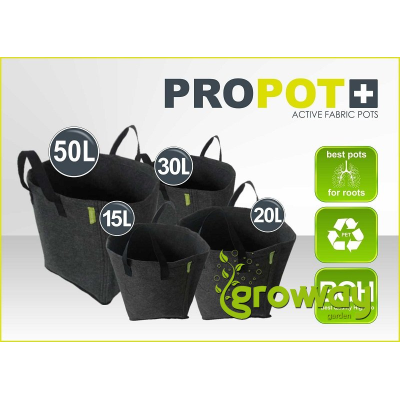 Garden Highpro PROPot textilní květináč černý
