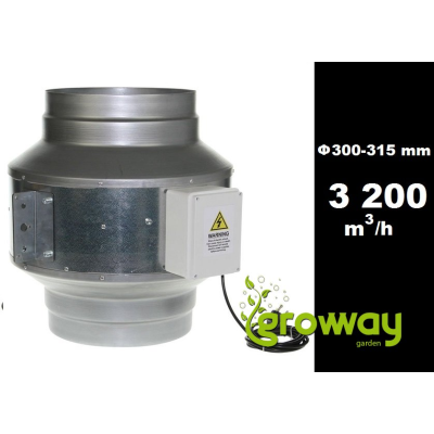 Ventilator Prima Klima Blue Line, 300-315 mm, 3200 m³/h