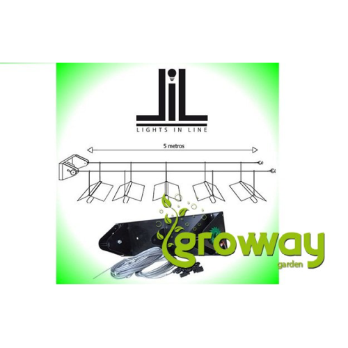 Lights in line 1.0 - Mechanický systém na uchycení stínidel