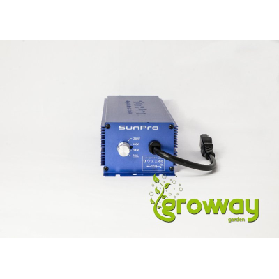 Elektronický přepínatelný předřadník SunPro 600w 230V s IEC konektorem