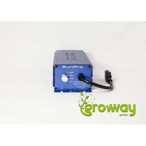Elektronický přepínatelný předřadník SunPro 600w 230V s IEC konektorem