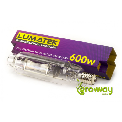 Lumatek 600W MH výbojka, růst