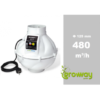 Prima Klima Whisperblower 125 mm - 460 m3/h, 1-rychlostní