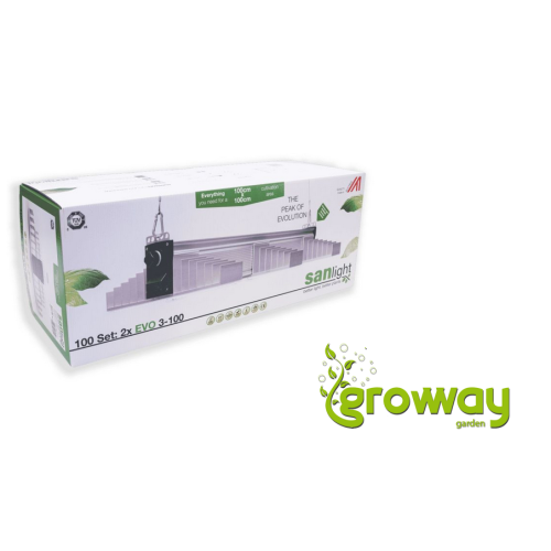 SANlight EVO LED Set 380W pro 100x100 cm