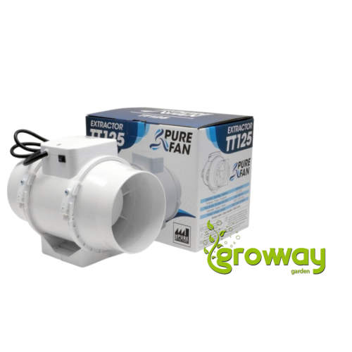 Ventilátor Pure Fan TT 125 - 220/280m3 - Ø125mm