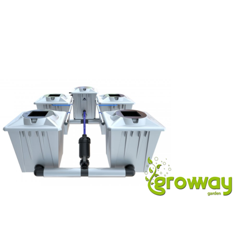 Alien Hydroponics RDWC PRO Silver 4x20L