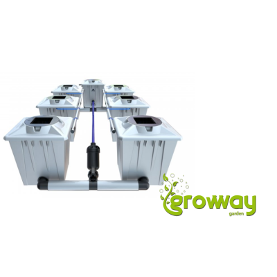 Alien Hydroponics RDWC PRO Silver 6x20L