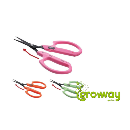 Saboten Grape shears angled blades, zahnuté nůžky