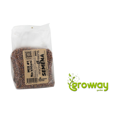 Pěstebna Mix na klíčení Daikon, Brokolice, Vojtěška na microgreens, 200 g