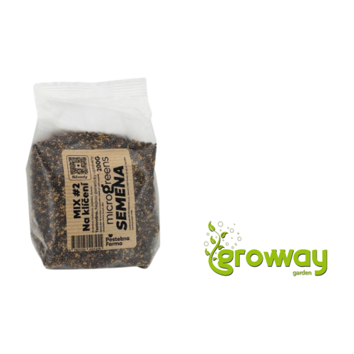 Pěstebna Mix na klíčení Kedlubna, Brokolice, Vojtěška, Rukola na microgreens, 200 g
