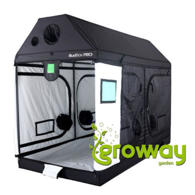 BudBox White PRO XXL-R 120x240x180 cm zkosený