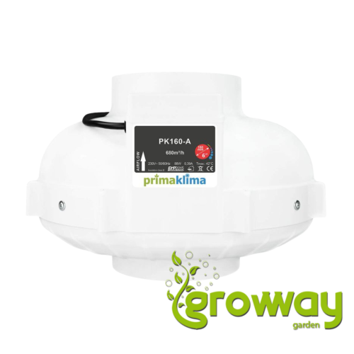 Ventilátor PRIMA KLIMA 680 m3/h, 160 mm, 1-rychlost
