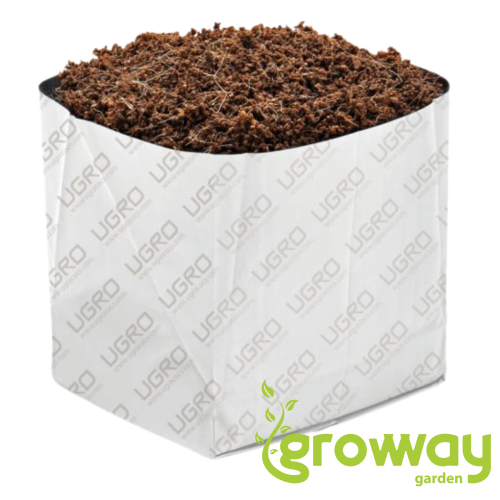 UGro Coco Cube6 Professional Rhiza 3l, květináč naplněný dehydr. kokosem