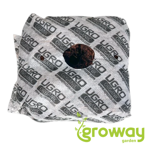 UGro Coco Cube NW6 Organic 2,2L, pěstební kostka z dehydr. kokosu