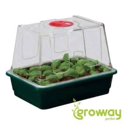 Garland skleník Small High Dome Propagator Green, tvrdý plast, nevyhřívaný, 23x17x18 cm