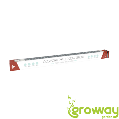 Secret Jardin Cosmorrow® Led 20W, 2,7 umol/J - Růstové spektrum