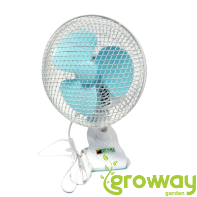 Oscilační ventilátor Pure Fan 20 cm 20 W s klipsnou 2 rychlosti