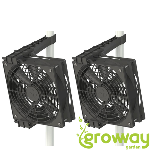 Secret Jardin Monkey Fan 2x120 mm 24V, cirkulační ventilátory