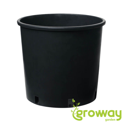 Plastový květináč kulatý 9,5 l, 24 × 24 cm