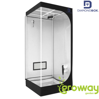 DiamondBox Silver SL80, 80 x 80 x 180 cm