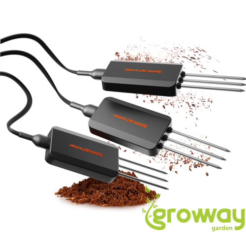 Spider Farmer GGS Smart 3v1 Soil Sensor Pro – 3 ks senzorů půdy