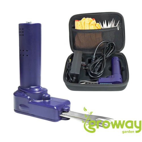 Elektrické nůžky ED TRIM Secret Smoke – kompletní kit